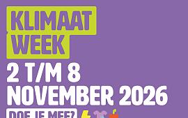 Bekijk wat er te doen is in de Klimaatweek! 