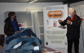 Winnaars spijkerbroekenactie Fairtrade Teylingen 