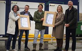 Woonwijk Hooghkamer behaalt duurzaamheidspredicaat NL Gebiedslabel 