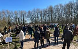Bomen weggeefdag in Sassenheim overweldigend succes!