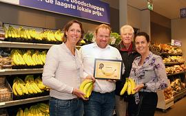 De Banana Award voor 100% fairtrade bananen!