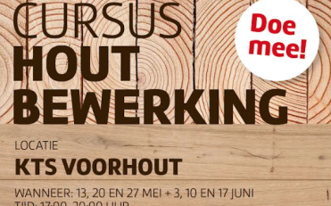 Cursus Houtbewerking