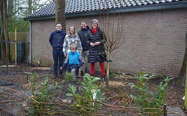 Nieuwe buurttuin aan de Wilhelminalaan in Sassenheim