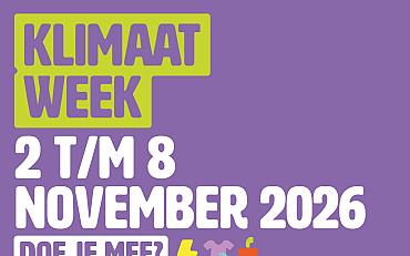 Bekijk wat er te doen is in de Klimaatweek! 