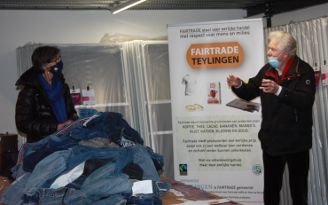 Winnaars spijkerbroekenactie Fairtrade Teylingen 