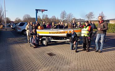 Zwerfafvalboot weer klaar om te vuilvissen