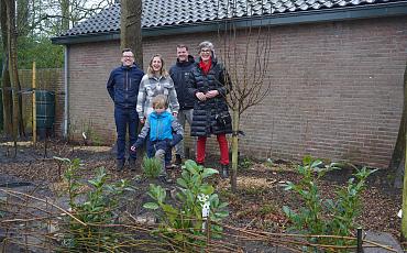 Nieuwe buurttuin aan de Wilhelminalaan in Sassenheim