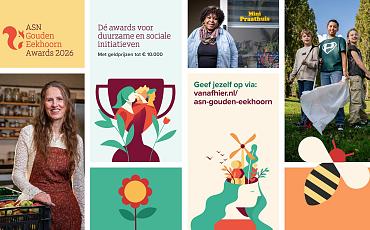 Schrijf jullie initiatief in voor de ASN Gouden Eekhoorn Awards!