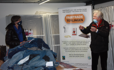 Winnaars spijkerbroekenactie Fairtrade Teylingen 