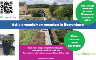  Actie Groen Dak gestart in wijk Boerenburg Noordwijk