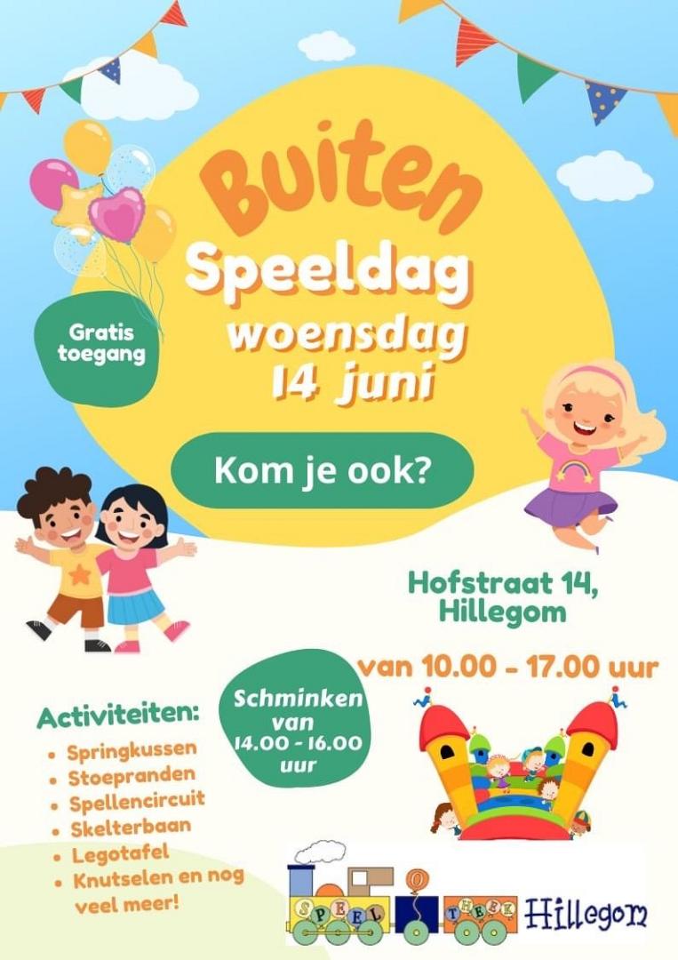 Speel-o-Theek vier feest op Buitenspeeldag