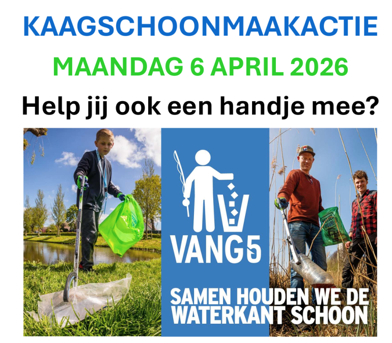 Kaagschoonmaakactie 2026