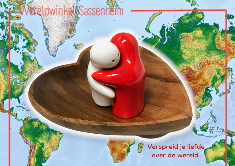 Mooie Valentijnsactie Wereldwinkel Sassenheim