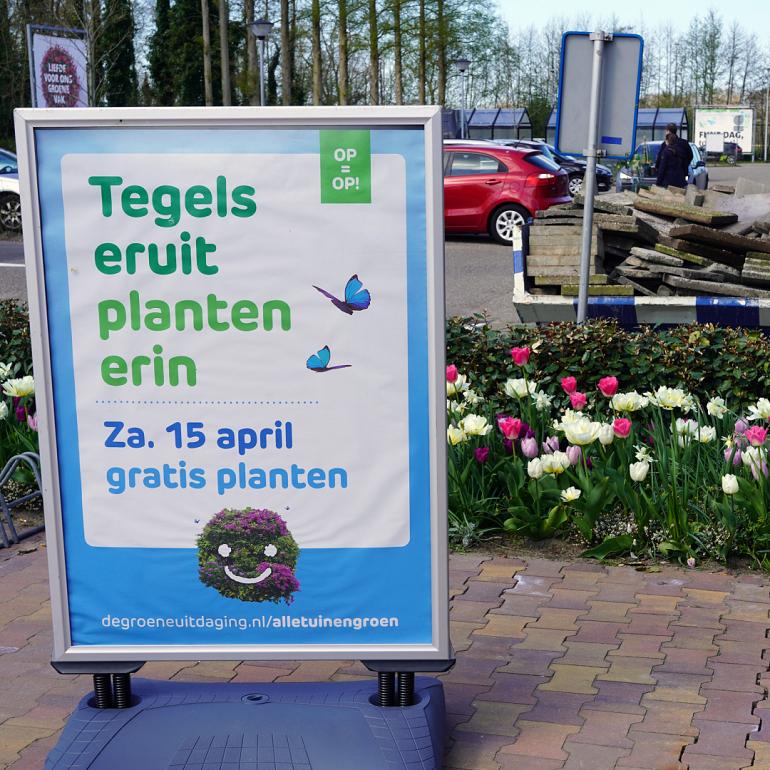 Plantjesactie groot succes! 