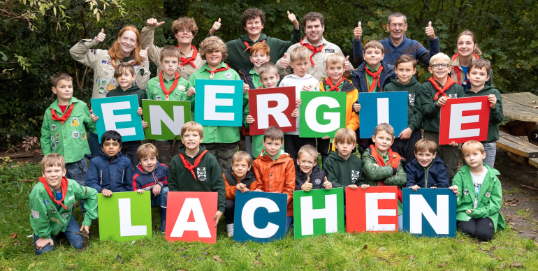 Welpen van Boerhaavegroep doen mee met Junior Energiecoach