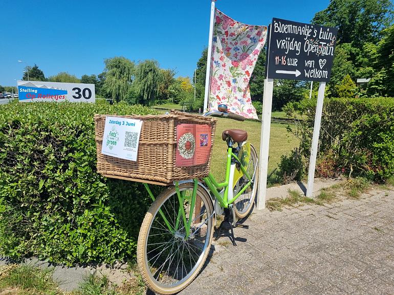 Stel jouw groene tuin of project open tijdens Fiets Zoekt Groen