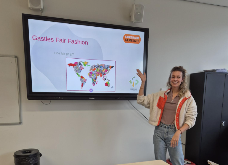 Fairtrade Fashion les bij KTS Voorhout