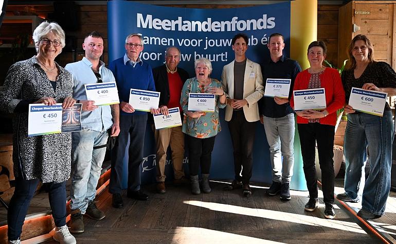 Mooie donaties van het Meerlandenfonds