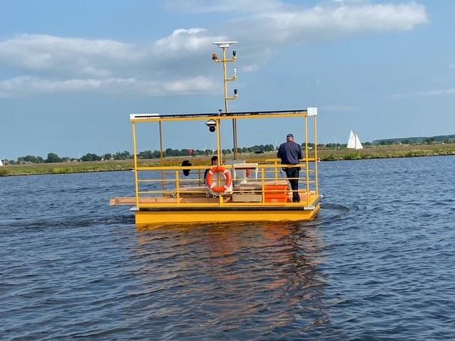 Duurzame elektrische pont uniek in Nederland