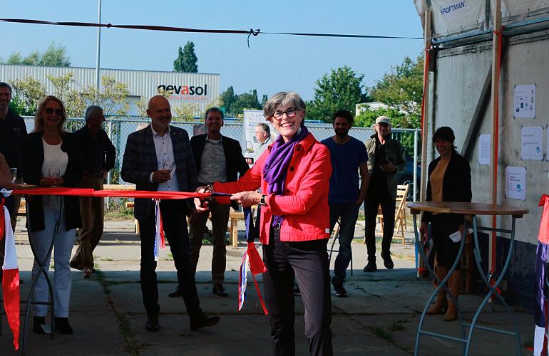 Feestelijke opening Circulair Ambachtscentrum Bollenstreek