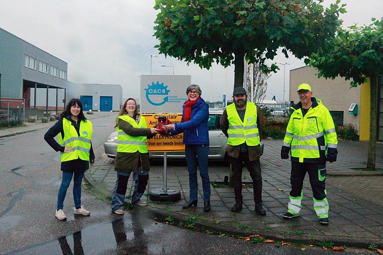 Inzamelactie CACB voor elektronica groot succes!