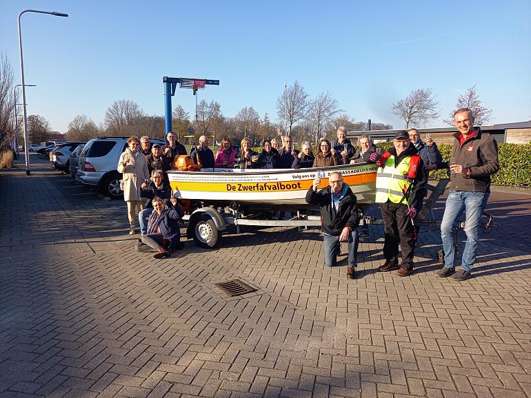 Zwerfafvalboot weer klaar om te vuilvissen