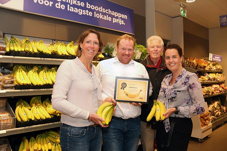 De Banana Award voor 100% fairtrade bananen!